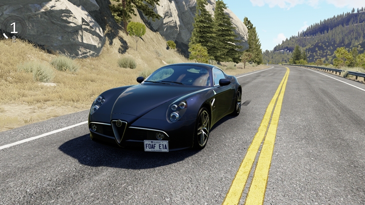 Assetto Corsa Alfa Romeo 8C Mod 02