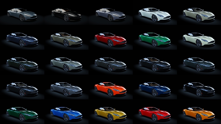 Assetto Corsa Aston Martin DB11 Color Variants 03