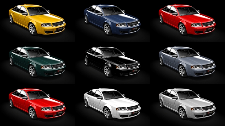 Assetto Corsa Audi RS6 C5 2003 Color Variants 02