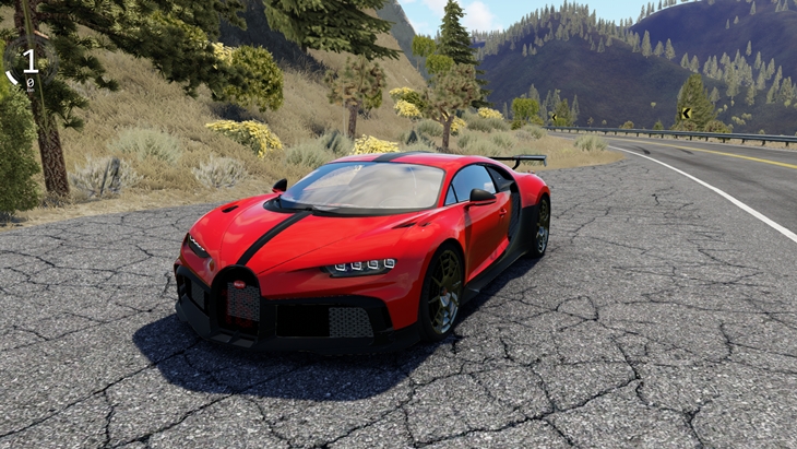 Assetto Corsa Bugatti Chiron Pur Sport 2020 Mod 02