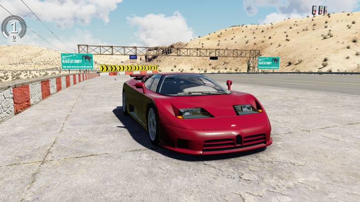 Assetto Corsa Bugatti EB110 SS Mod 03