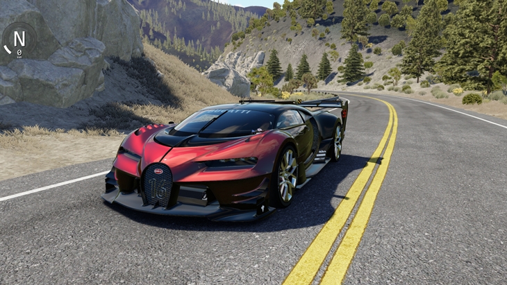 Assetto Corsa Bugatti VGT Mod 01