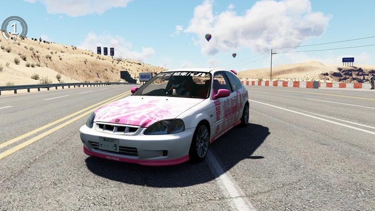 Assetto Corsa Honda Civic Type R EK9 Turbo Mod 03