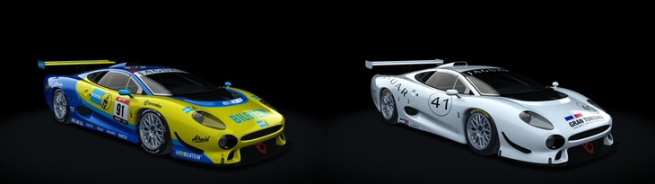 Assetto Corsa Jaguar XJ220 GT1 Color Variants 02