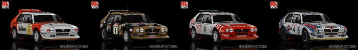 Assetto Corsa Lancia Delta S4 Gr B 1985 Color Variants 02