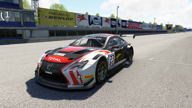 Assetto Corsa Lexus RC F GT3 Mod 01
