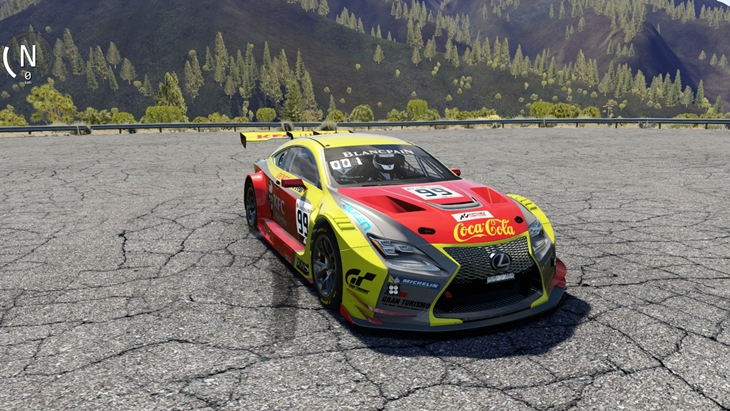 Assetto Corsa Lexus RC F GT3 Mod 03