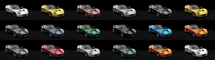 Assetto Corsa Lotus Elise 2011 Color Variants 03