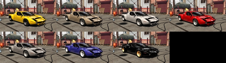 Assetto Corsa Maserati Bora Competizione Strada Color Variants 02