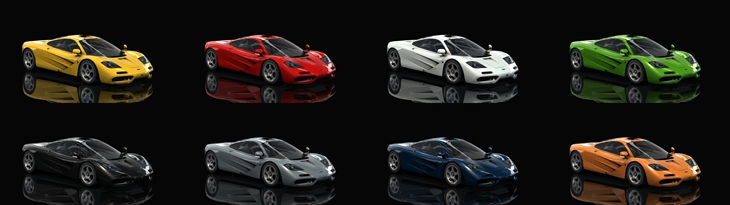 Assetto Corsa McLaren F1 Color Variants 02