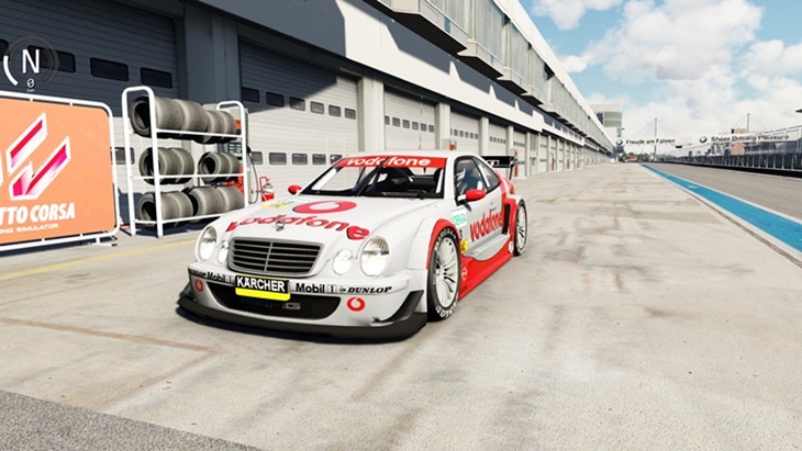 Assetto Corsa Mercedes-Benz CLK DTM 2002 Mod 02