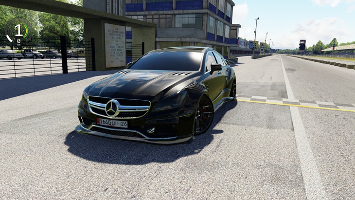 Assetto Corsa Mercedes-Benz CLS 63 AMG Mod 01