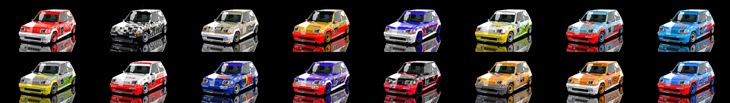 Assetto Corsa Renault 5 GT Turbo GrA Color Variants 02