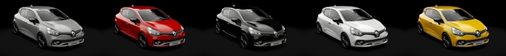 Assetto Corsa Renault Clio IV RS EDC Trophy 2016 Color Variants 02