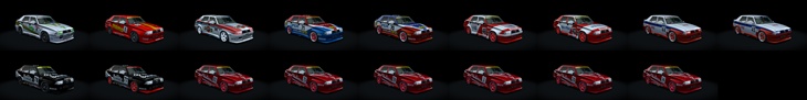 Assetto Corsa WTCC Alfa Romeo 75 Turbo 1987 Color Variants 02