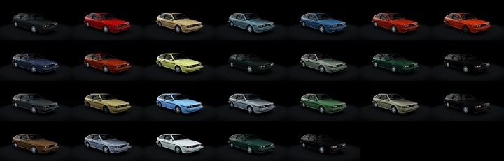 Assetto Corsa Volkswagen Scirocco 16V Color Variants 03