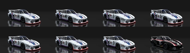 Assetto Corsa Porsche 935/77 Works Color Variants 02