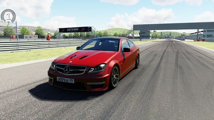 Assetto Corsa Mercedes-Benz C 63 AMG Coupe Mod 02