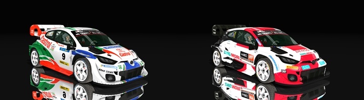 Assetto Corsa Toyota Yaris WRC 2022 Color Variants 02