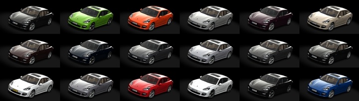Assetto Corsa Porsche 970 Panamera Turbo 10 Color Variants 02