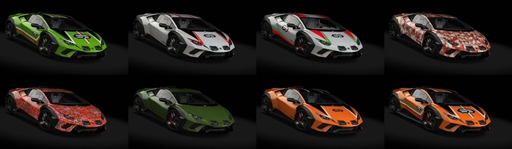 Assetto Corsa Lamborghini Huracan Sterrato LP 610-4 22 Color Variants 02