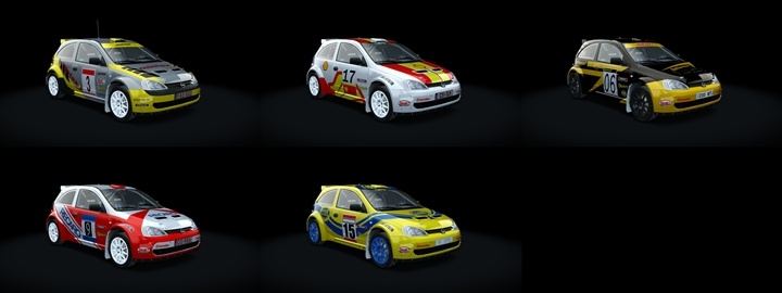 Assetto Corsa Opel Corsa S1600 Color Variants 02