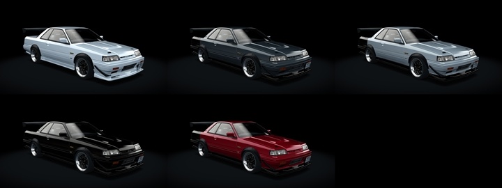Assetto Corsa Nissan Skyline HR31 Color Variants 02