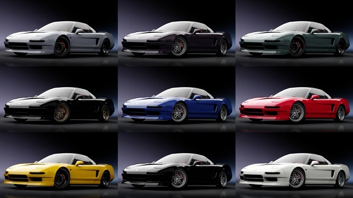 Assetto Corsa Honda NSX Custom Color Variants 02