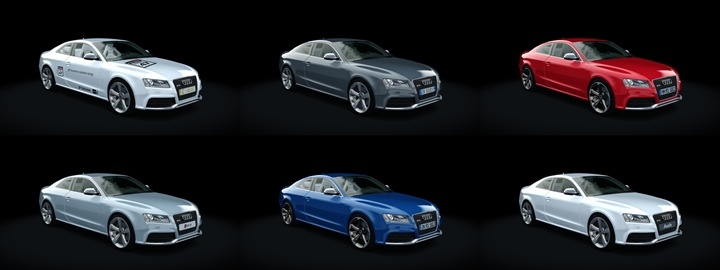 Assetto Corsa Audi RS5 B8 2010 Color Variants 02