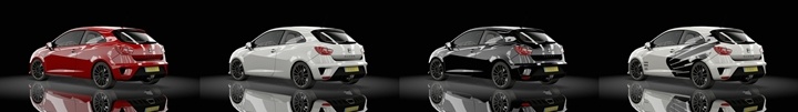 Assetto Corsa Seat Ibiza Cupra Color Variants 02