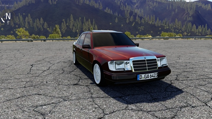 Assetto Corsa Mercedes-Benz W124 300D Mod 02