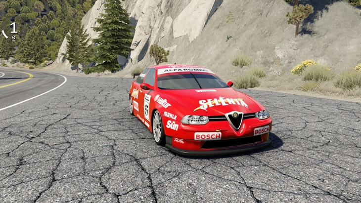 Assetto Corsa Alfa Romeo 156 GTA 1998 BTCC Mod 02