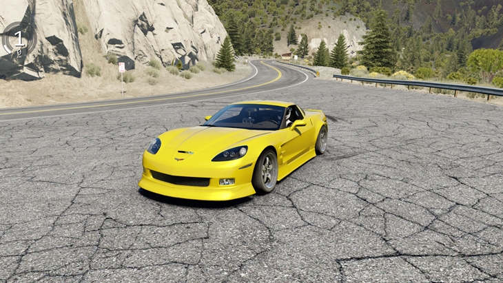 Assetto Corsa BDB Chevrolet Corvette C6 Mod 02