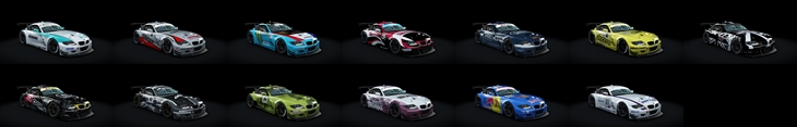 Assetto Corsa BMW Z4 M Coupe GT3 Color Variants 02