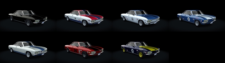 Assetto Corsa Chevrolet Corvair Stinger Color Variants 02