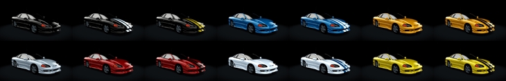 Assetto Corsa Dodge Stealth RT Turbo Color Variants 02
