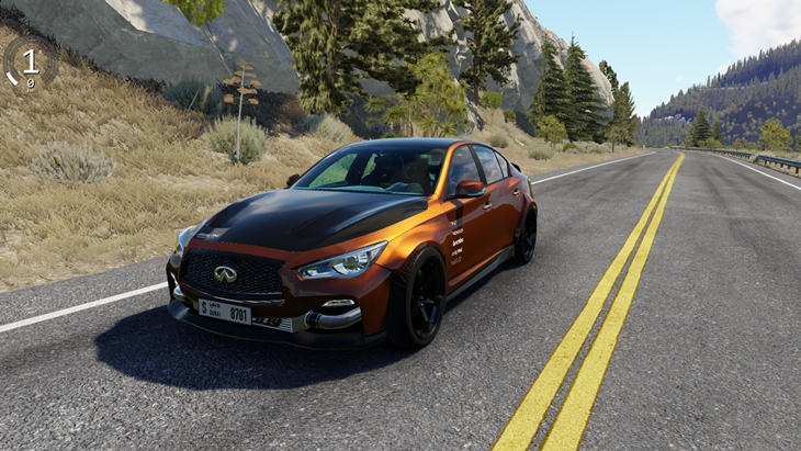 Assetto Corsa Infiniti Q50 Mod 03