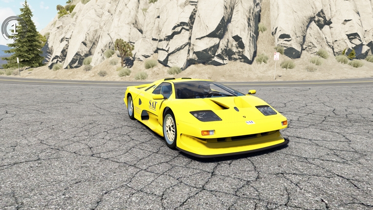 Assetto Corsa Lamborghini Diablo GT1 Stradale Mod 03