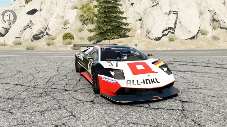Assetto Corsa Lamborghini Murcielago GT1 Mod 01