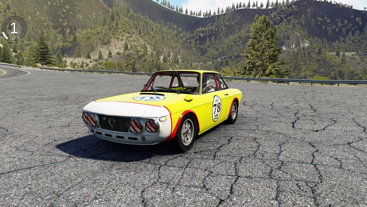 Assetto Corsa Lancia Fulvia 1.6 HF Mod 02