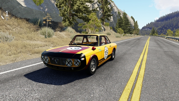 Assetto Corsa Lancia Fulvia 1.6 HF Mod 03