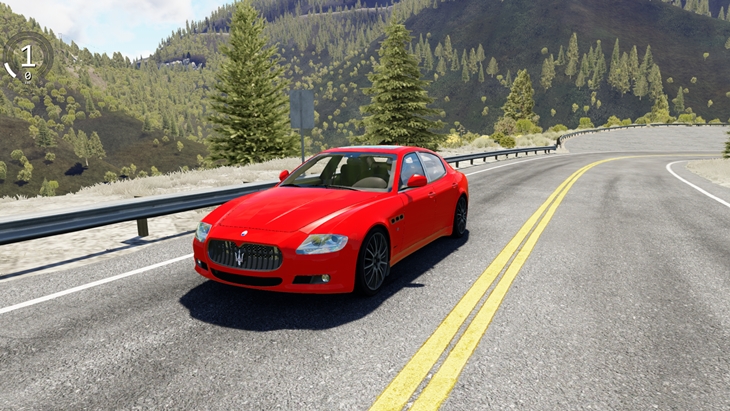 Assetto Corsa Maserati Quattroporte Sport GT-S Mod 01