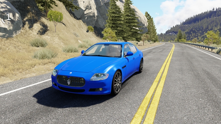 Assetto Corsa Maserati Quattroporte Sport GT-S Mod 02