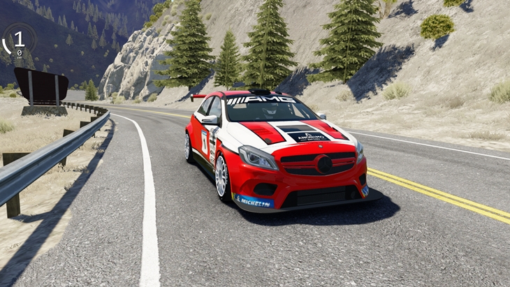 Assetto Corsa Mercedes-Benz A45 AMG WRC Mod 02