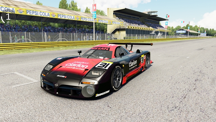 Assetto Corsa Nissan R390 GT1 97 Mod 01