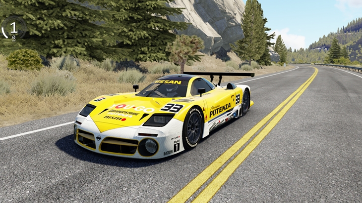 Assetto Corsa Nissan R390 GT1 97 Mod 02