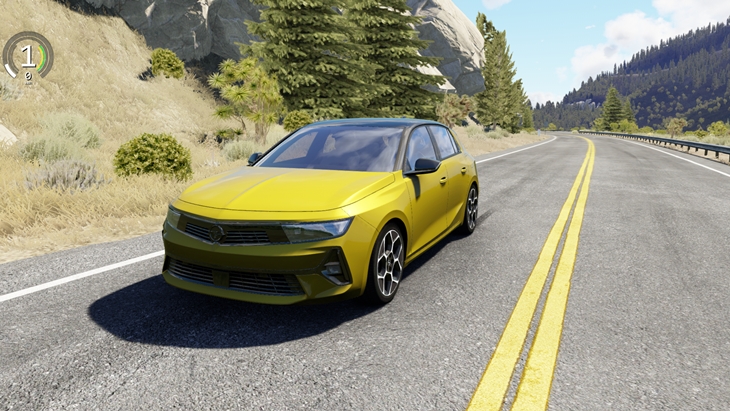 Assetto Corsa Opel Astra Turbo Hybrid Mod 03