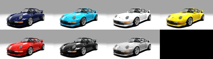 Assetto Corsa Porsche 911 (993) GT2 Color Variants 02