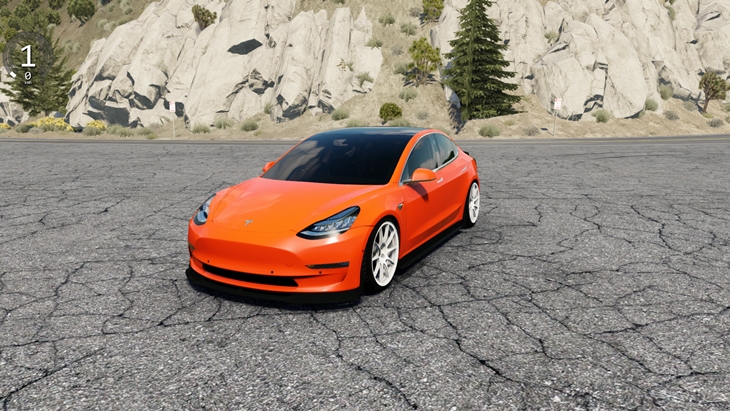 Assetto Corsa Tesla Model 3 Mod 02