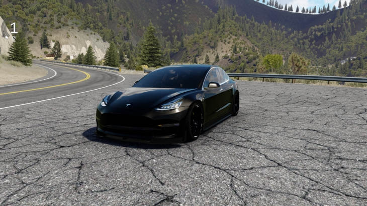 Assetto Corsa Tesla Model 3 Mod 03